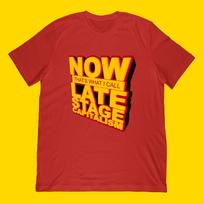 Late Stage Capitalism T-Shirt | Meme Shirt, Anti Capitalist Artwork M