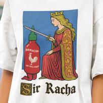 Sir Racha Tshirt, Sriracha Tshirt, Medieval art tshirt, sriracha fan merch, retro medieval tshirt, chili souce humor, funny meme tshirt L