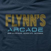 Flynn's Arcade TRON TBL Jeff Bridges Retro Futuristinis marškinėliai 9048 S