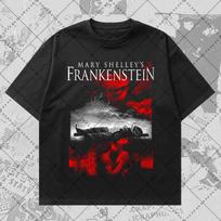 Mary Shelley’s Frankenstein Classic Gothic Horror Movie T-Shirt 2XL