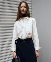 Rene J Classic Pocket Shirt Ivory/Os