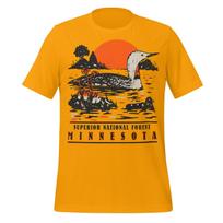 Superior National Forest Tee: Minnesota Travel Souvenir (Cotton, Unisex) 3XL