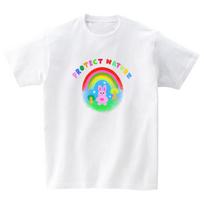 Awesome Us Protect Nature Bunny T-Shirts_4Color Black/Xl