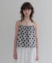 Fun From Fun Polka Top (Grey) Grey/Os