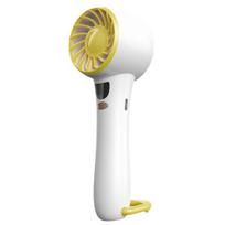 5 Speeds USB Rechargeable Fan Long Battery Life Cooling Fan Compact Mini Handheld Fan  Summer geltona