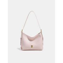Daily Versatile Crossbody Bag for The Underarm Area - Large Capacity for Commuting - Single Shoulder Strap Design rožinė
