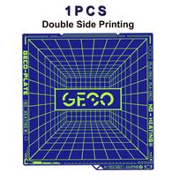 JUUPINE Geco Plate For Anycubic Kobra S1 Plate No Heating Hot Bed 264x276mm Kobra S1 Combo Build Plate GECO  Plate For Anycubic 1PCS