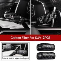 Skirta VW Golf 7 7.5 MK7 Golf 8 MK8 Tiguan L Priedai Vidinis vairo priekinių žibintų jungiklio valdymo dangtis valytuvo jungiklio apdaila Carbon Fiber For SUV