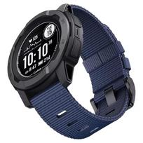 Nylon Watch Strap Band for Garmin Instinct/Instinct 2/Instinct 2X/Instinct 3 45mm 50mm, Instinct Solar, Tactical, Tide, Esports 22mm Instinct mėlyna