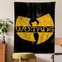 WU-T--TANG CLAN DIY Wall Tapestry Art Science Fiction Room Home Decor Wall Art Decor 100X70CM