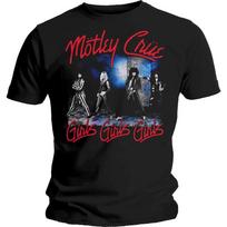 Official Licensed Motley Crue Smokey Street T Shirt Metal Girls XL