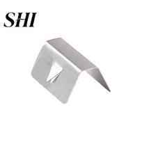 Car Windshield Fastener Easy Installation Disassemble Stainless Steel Metal Buckle Clamp Wind Rain Deflector Fitting Clip for HEKO G3 sidabras