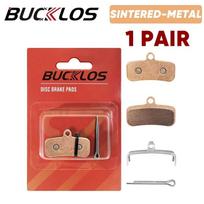 BUCKLOS MTB Bike Brake Pads Sintered-Metal Bicycle Disk Brake Pad for SHIMANO D02S N03A Wear-resistant MTB Road Bike Brake Pads