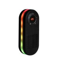 Mini Portable Seven-Color Desktop Heater - Compact Wall Plug-in Electric Heater EU Plug juoda