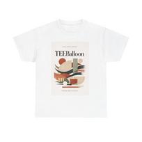 Abstract Mid Century Geometric TeeBalloon T-Shirt | Retro Art Poster Design 3XL