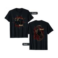 Retro Sheep Slipknot Punk Rock Band T-Shirt 100% Cotton Graphic Tee Men Women Summer Streetwear Top S įvairiaspalvis