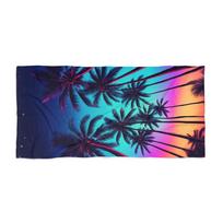 Microfiber Travel Beach Towel Tropical Palm Tree Printed Towels Oversized Absorbent Quick Dry Sand Free for Beach Camping Po 50x100cm