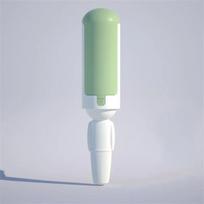 Pet Hair Remover Clothes Electrostatic Multi-purpose Brush Cat Dog Hair Sticker Roller Sticker Self-cleaning Lint Hair Remover žalia