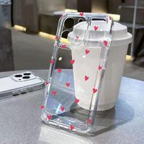 Phone Case For Xiaomi Redmi Note 15 14 13 12 Pro Plus 5G 12 11 Redmi 12 13 13C 4G Heart Graphic Soft Silicone Clear Bumper Cover Redmi Note 13 4G