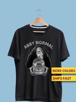Abby Normal Eyegor Shirt, Horror Shirt, Young Frankenstein Spaceballs Shirt, Marty Feldman Premium Ultra Soft Tee 2XL