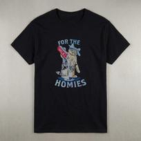 Cat Milk Cartoon Tee, Oversized Baggy Shirts, Retro Graphic Shirt, Unisex Cotton Concert Apparel S