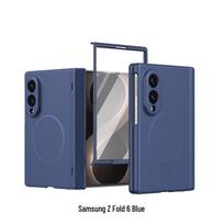 CAXITON Magnetic Folding Case for Samsung Z Fold 6 mėlyna