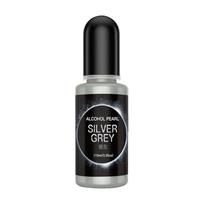 Liquid Colorant Dye DIY UV Resin Mold Metallic Alcohol Ink Jewelry Making sidabro pilka spalva