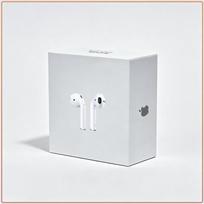 Apple AirPods 2nd Gen True Wireless Headphones With Wireless Charging Case balta