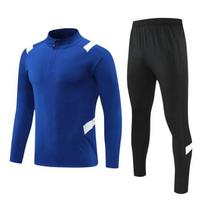 Adult Children Soccer Kids Football Jerseys Set Uniforms Soccer Tracksuit With Customized and Socks and Original Soccer Wear L