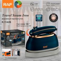 Handheld Steam Iron, Portable Garment Steamer, Iron for Home, Business Trips, and Travel, Mini Iron R.1142 mėlyna