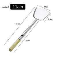 Zhu Jia Le Stainless Steel Wok Spatula & Soup Ladle Set