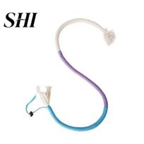 Soft Gum Protection Cat Toy Teething Chew Toys Boredom Relief Interactive Bite-resistant Chewable Dental Cotton Rope for Aggressive Cats And mėlyna