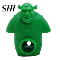 Funny Toothpaste Holder Squeezer Unique Shape Dispenser Durable Convenient Topper for Home Bathroom žalia