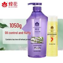 BEE&FLOWER Tea Tree Oil Control & Volumizing Shampoo + Nourishing Conditioner Set