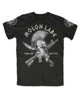 Molon Labe Weapon Morale Gun Isaf Bw Navy Seals Operator 300 Sparta Unisex marškinėliai S įvairiaspalvis