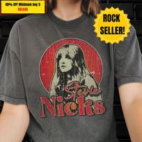 Stevie Nicks Rock Tee, Stevie Nicks Logo Shirt, Stevie Nicks Merch, 2026 Stevie Nicks Merch, Vintage Oversized Shirt, Stevie Nicks Fan Gift XL