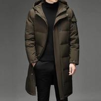 Winter 5XL Men Waterproof Long Down Parka Thick Warm Hooded Overcoat Windproof Casual Outdoor Cold Resistant Male Coat For Cold Weather S kava
