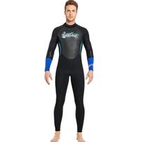 3mm Full Body Wetsuit Women Men Diving Surfing Swimming Winter Warmth Chloroprene Neoprene Long Sleeve XS