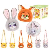 TOP TOY Disney Zootopia Emoji Expression Pack Plush Soft Vinyl Series 1 Piece Smartphone Grip Gachapon Blind Box Figure Plastic Model Premium Birthday