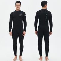 Mens 3mm Full-Body Neoprene Wetsuit Snorkeling Surfing Freediving Warmth Protection Water Sports Medium juoda