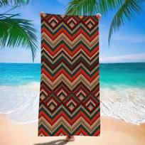 Trendy Style Microfiber Beach Towel - Highly Absorbent & Quick Dry, Ideal for Picnic, Camping & Outdoor Adventures, Sand-Free 50x100cm