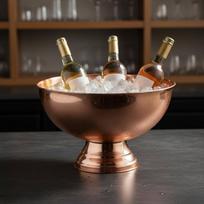 Stainless Steel Champagne Bucket Thickened Ice Easy to Clean