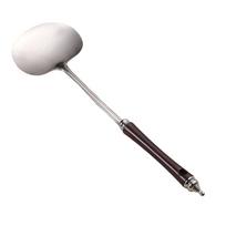 Stainless Steel Wok Spatula Long Wooden Handle Kitchen Utensils Chef-specific Mushroom Shovel Kitchen Accessories Essentials ruda