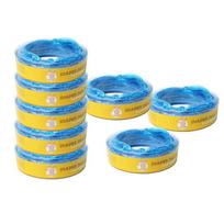 4 vnt. kūdikių sauskelnių kibirėlių papildymo maišelių, šiukšlių maišų, sauskelnių „Genie Angel Care“ 4pcs