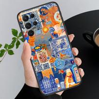 Ocaen Beach Lemon FlowerCase For Samsung Galaxy A55 A16 A56 A36 A23 A35 A15 A53 A54 A33 A34 A25 A05S A52 A52S A14 A13 A71 A16 5G