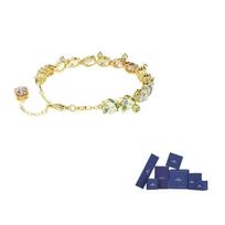 Swarovski Tennis Gem Bracelet F-Original Brand Box And Bag beige
