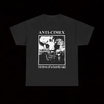 Anti-Cimex Victims Of A Bomb Raid T Shirt Crust Punk Hardcore Vintage Dystopia Warcollapse Disrupt Disfear Detestation Dropdead The Varukers S