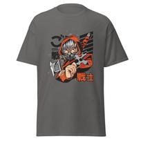 Modern Ninja Warrior T-Shirt, Stealth Assassin Graphic Tee, Urban Samurai Shirt, Manga Style Ninja Gift, Unisex T-Shirt S