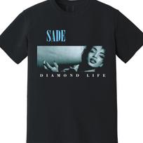 Sade Diamond Life Heavyweight T-Shirt - Smooth Operator - No Ordinary Love - Love Deluxe - Sweetest taboo - Adu S
