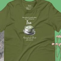 Nothing But Tea T-shirt | Jane Austen | Mansfield Park | Classic Book S